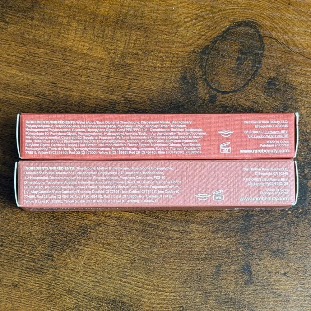 Rare Beauty Lip Duo | Soft Pinch Lip Oil Honesty + Lip Soufflé Courage NEW